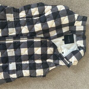 Women’s Talbot’s vest checkered